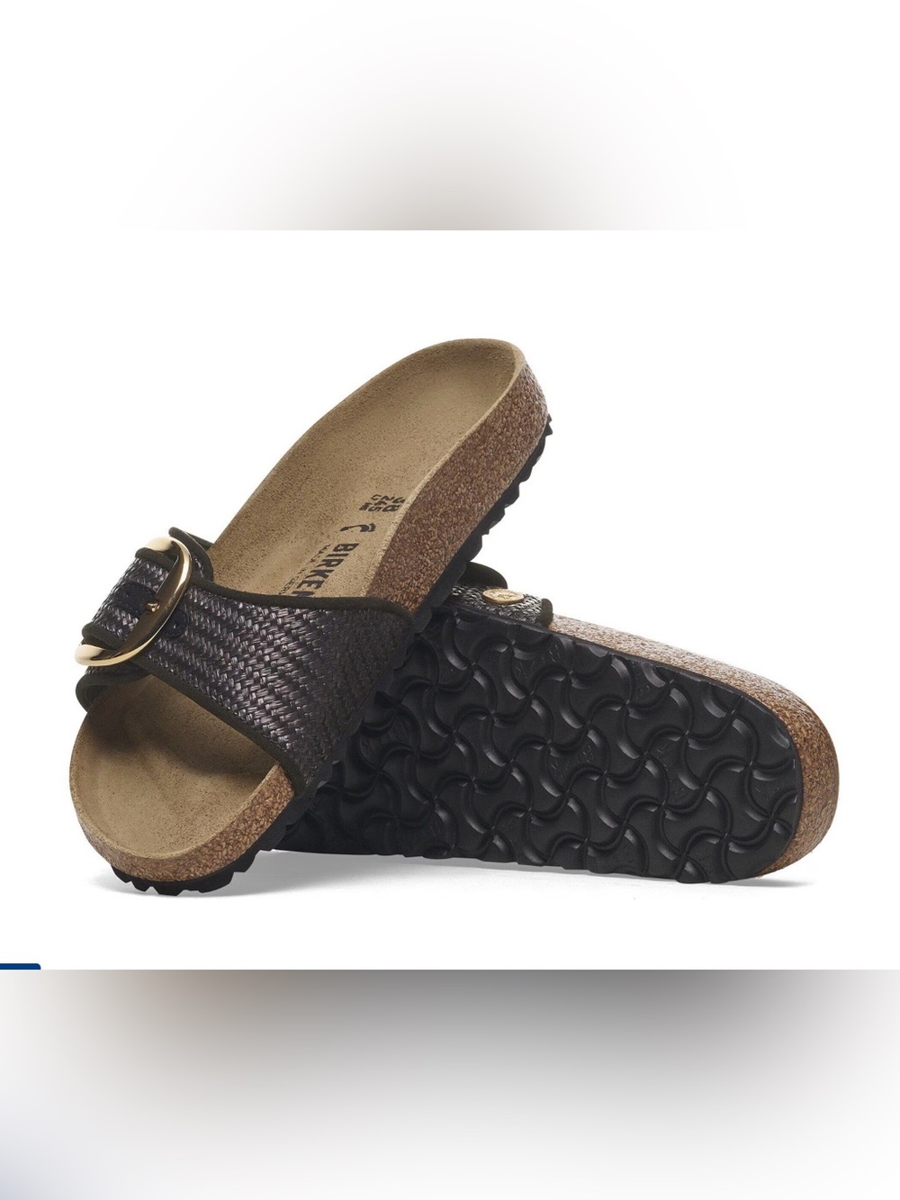 Madrid Big Buckle Raffia
